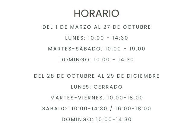 Horario 2023
